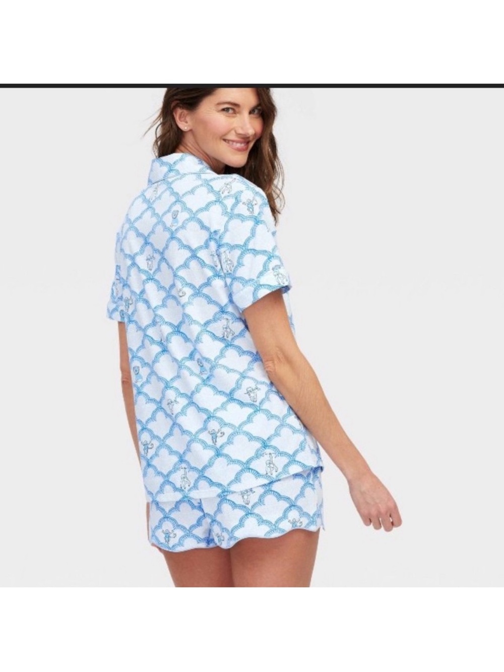 NWT Roller Rabbit x Target trellis PJ set S - Picture 2 of 3